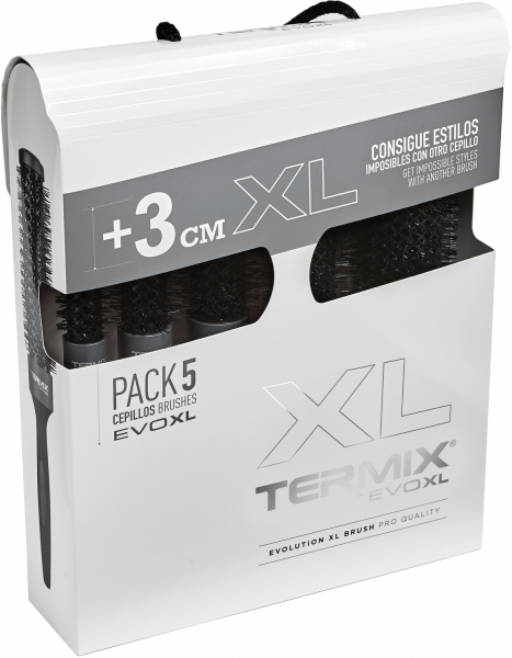 Termix EvoXL 5er-Pack Rundbürste