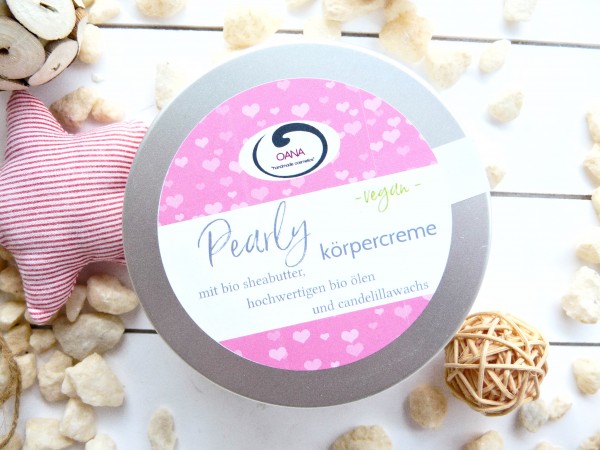 OANA Handmade Körpercreme Pearly, 100 ml, vegan