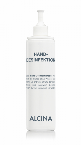 Hand-Desinfektion 180 ml Entfernt 99,9% der Bakterien. Wirkt „begrenzt viruzid“.