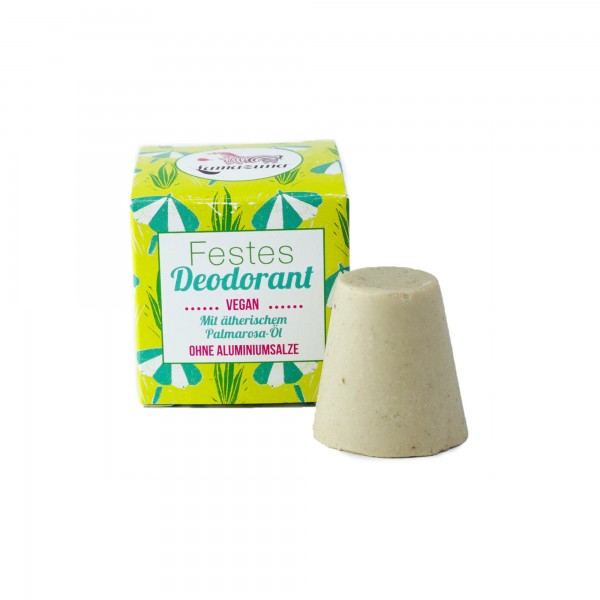 Lamazuna Festes Deodorant mit Palmarosa Öl