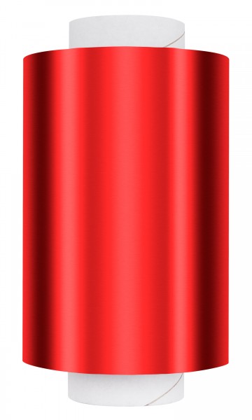 Alu-Haarfolie Rot 20 My Dispenser Rolle 12 cm x 100 m