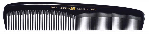 HERCULES 603-330 7&quot; Damenkamm handlich, stabil, leicht