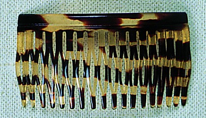 Celluloid Spaltzahnkämme 9cm
