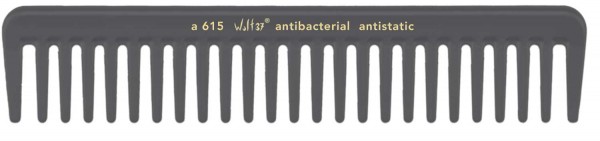 HERCULES A615 schwarz Wolf37 7 1/2&quot; Strähnenkamm