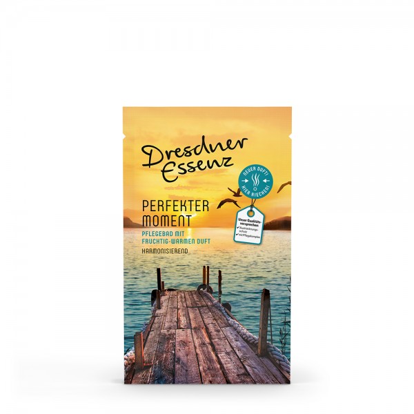 Dresdner Essenz Pflegebad &quot;Perfekter Moment&quot; Fruchtig, warmer Duft