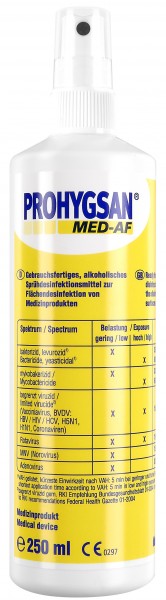 Prohygsan MED-AF Desinfektionsspray 250 ml (LQ)