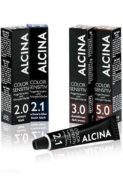 ALCINA COLOR SENSITIV SCHWARZ-BLAU 2.1 - Augenbrauen &amp; Wimpernfarbe