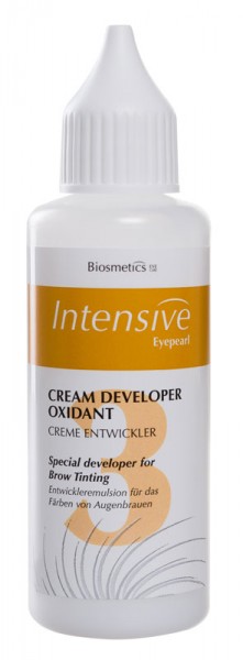 Biocosmetics Intensive Augenbrauen- und Wimpernfarbe Creme Entwickler 3% 50ml