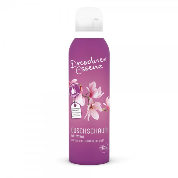 Dresdner Essenz Duschschaum Blütentanz sinnlich, floraler Duft 200 ml