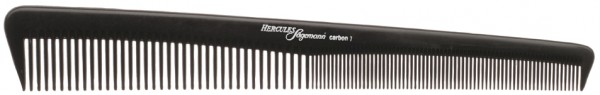 HERCULES C7 anthrazit Facon-Haarschneidekamm 7&quot; Carbon Kamm