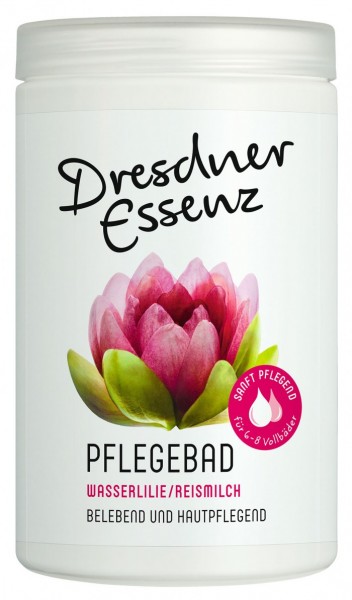 Dresdner Essenz Pflegebad Wasserlilie Reismilch 420 g