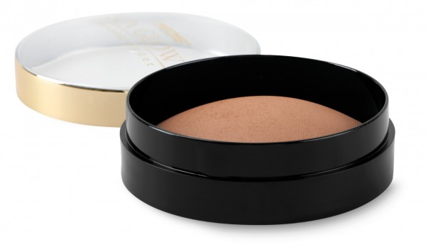 Medis Sun Glow Compactpuder Light, heller Farbton, 12 g