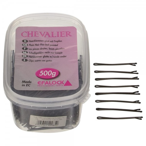 Chevalier Haarklemmen 5cm braun500g