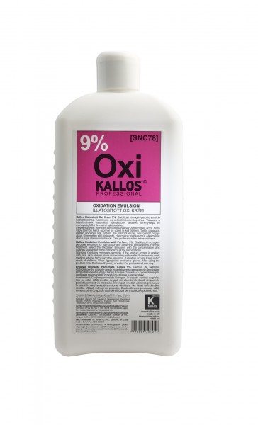 Kallos Cosmetics Kjmn Hydrogen-Peroxid Emulsion 9% 1000 ml