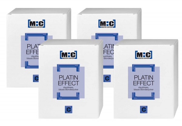 M:C Platin Effekt Blondierpulver blau 5x400g