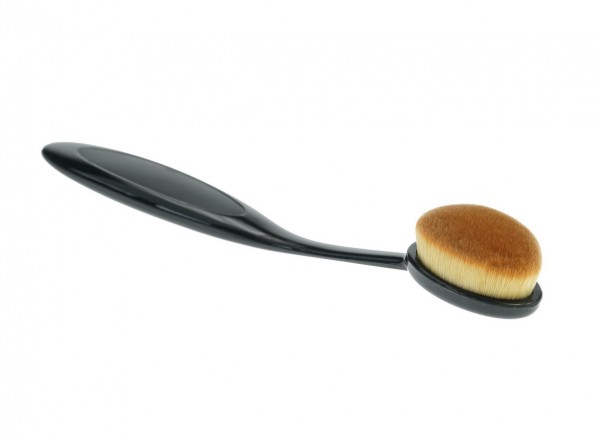 Make-up Bürste, Kopf oval, L 14,8 cm