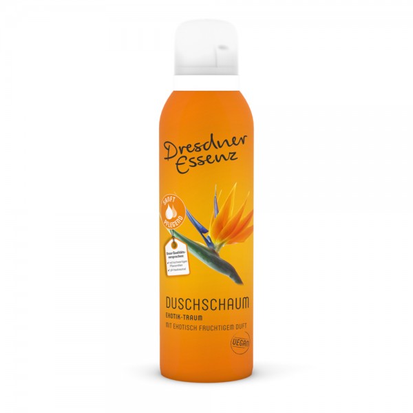 Dresdner Essenz Duschschaum Exotik-Traum exotisch, frischer Duft 200 ml