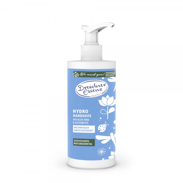 Dresdner Essenz HYDRO Handseife Bio-Aloe Vera & Lotosblüte 280 ml