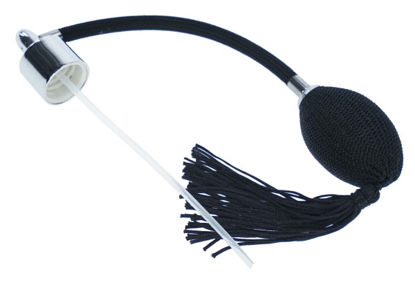 Ballpumpe, schwarz/silber