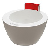 Comair Treatment Bowl weiß/rot 350ml Anrührschüssel