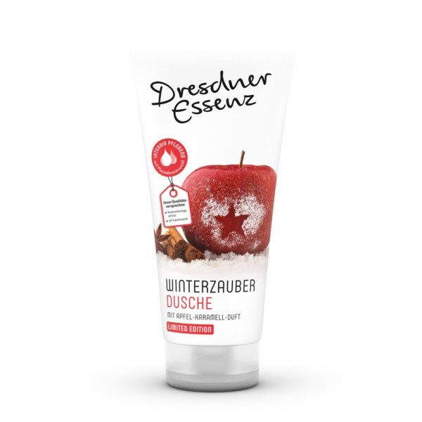 Dresdner Essenz Creme-Dusche Winterzauber Apfel/Karamell 200 ml