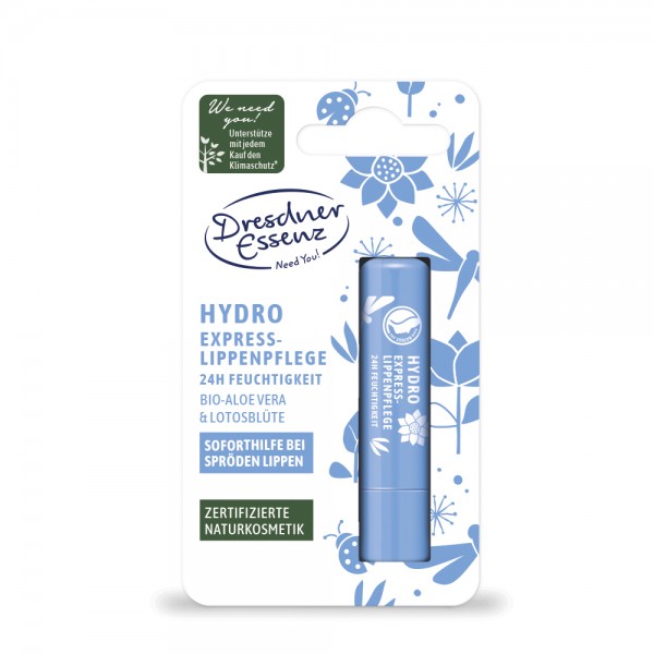 Hydro Express Lippenpflege Bio-Aloe Vera/ Lotusblüte