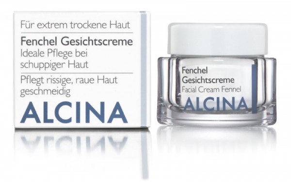 Alcina T Fenchel Gesichtscreme - Ideale Pflege bei schuppiger Haut 250 ml