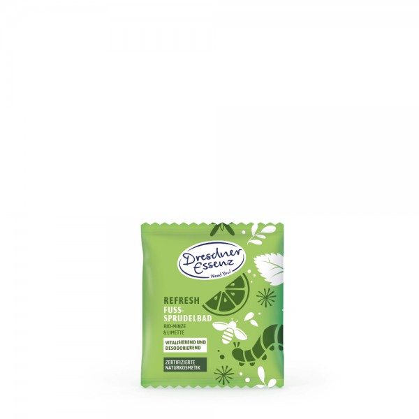 Dresdner Essenz Fuß-Sprudelbad Bio-Minze/Limette (Refresh)