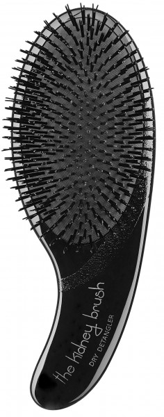 Olivia Garden Kidney Brush Dry Detangler schwarz