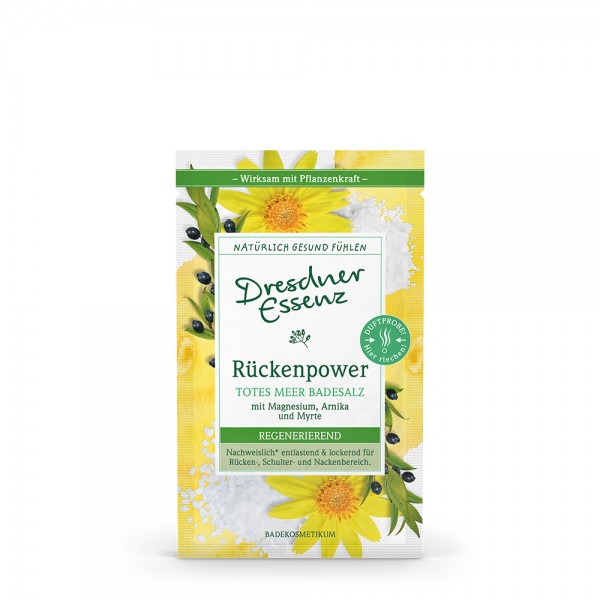 Dresdner Essenz Gesundheitsbad "Rückenpower" Magnesium/Arnika/Myrte