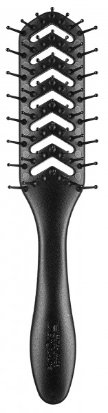 Denman Hyflex Vent Brush D200 Schwarz, 7-reihig