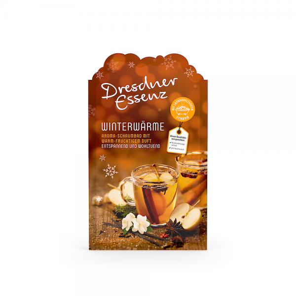 Aroma Schaumbad "Winterwärme" fruchtig, vanilliger Duft
