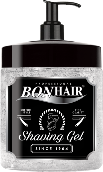 Transparent shaving gel
