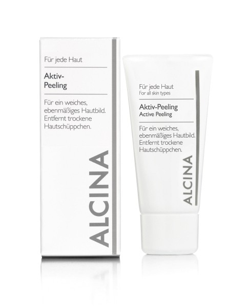 ALCINA AKTIV-PEELING - optimale Vorbereitung für Ihre nachfolgende Hautpflege 250 ml