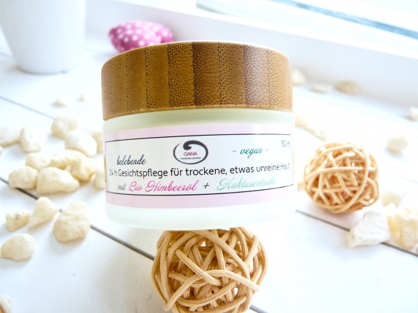 OANA Handmade 24 h Gesichtspflege für trockene, etwas unreine Haut, 50 ml, vegan