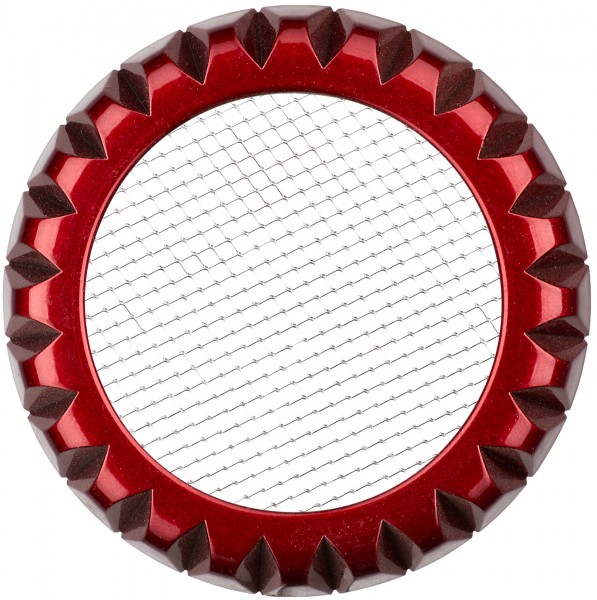 Filterdeckel mit Filtersieb für Parlux 385 Rot