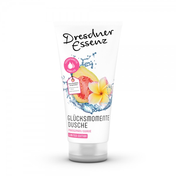 Dresdner Essenz Pflegedusche Glücksmomente Frangipani/Guave 200 ml