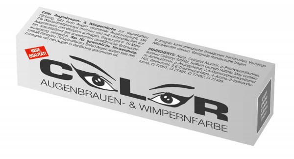 Comair Color Augenbrauen- &amp; Wimpernfarbe graphit 15 ml