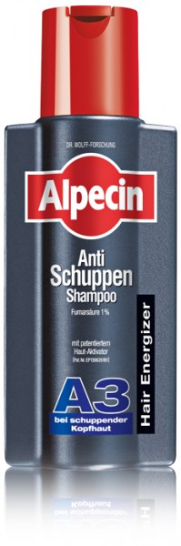 Alpecin Aktiv Shampoo A3 - befreit Kopfhaut und Haar effektiv von Schuppen