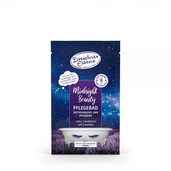 Dresdner Essenz Pflegebad Midnight Beauty 60g