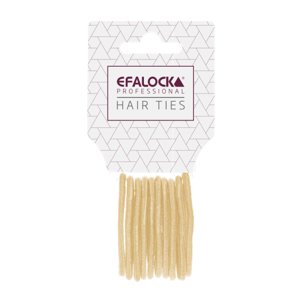 Efalock Haargummi klein blond 10 Stck.