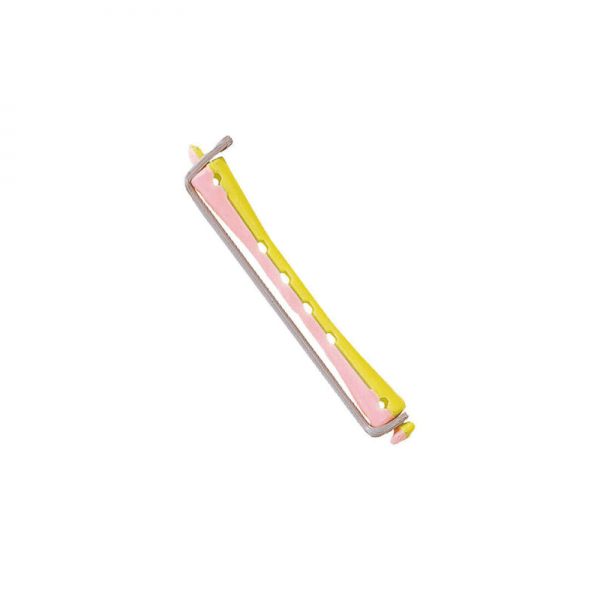 Efalock Permstyler rosa/gelb lang 8mm 12Stk