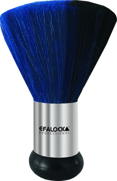 Efalock Nackenpinsel 11cm sw./blau