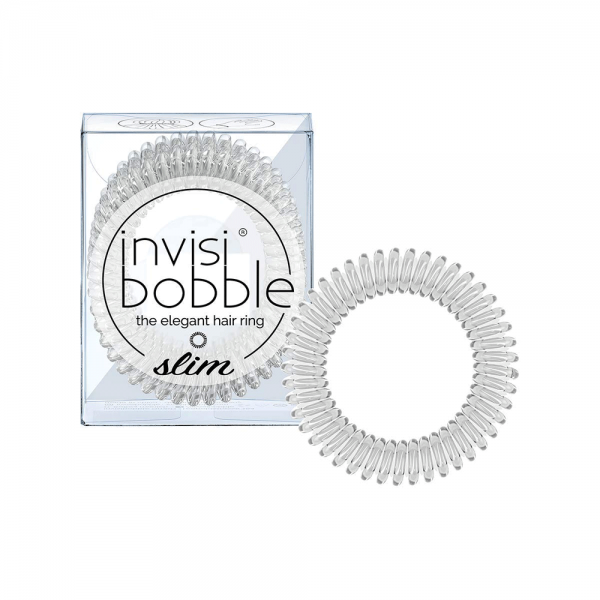 Invisibobble Slim Crystal Clear