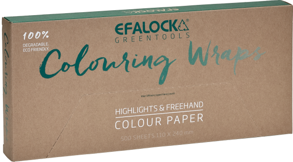 Efalock Greentools Coloring Wraps 110x240mm 500 Stück