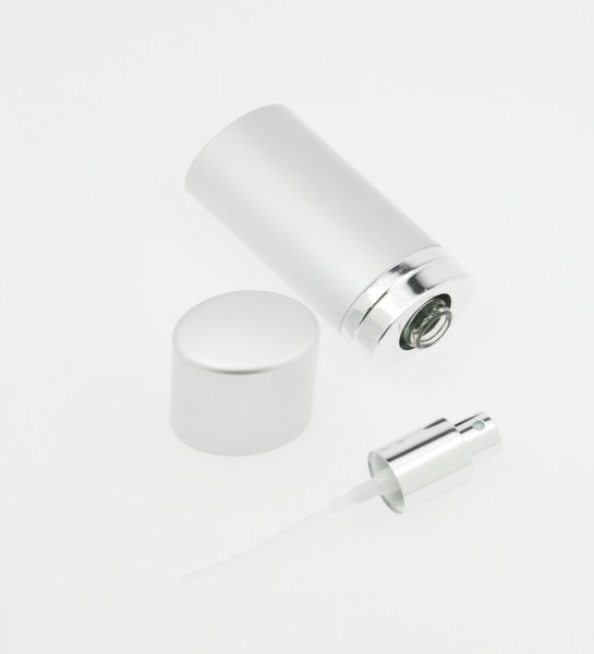 Zerstäuber, silber für 30 ml, Höhe: 12,5 cm