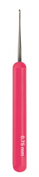 Comair Strähnennadel mit Halter 0,75mm pink