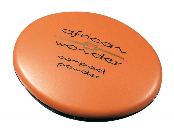 African Wonder Compact Dose mit Spiegel und Quaste 15 Gramm