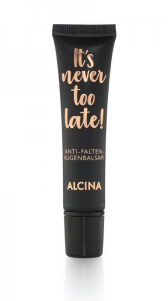 ALCINA IT&#039;S NEVER TOO LATE AUGEN - mit Aquarich und Sheabutter 15 ml