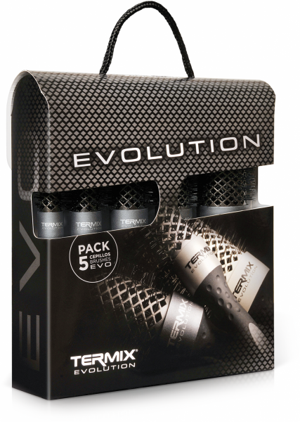 Termix Evolution Plus Large 5er-Pack Rundbürste